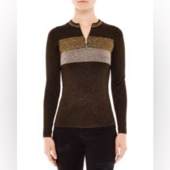 Sandro Dora Shimmer Knit Sweater - Picture 1 of 6